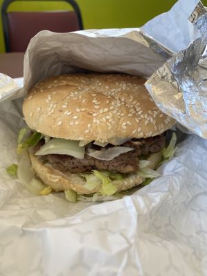Big Whack (Impossible Burger)  at Sarasota Vegan Deli in Sarasota