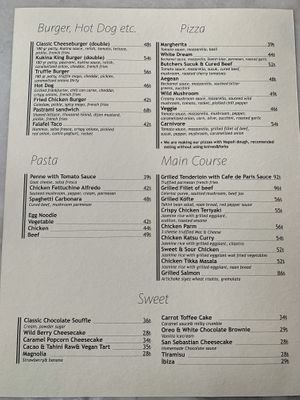 Falafel taco at Kukina Caferia in Fethiye