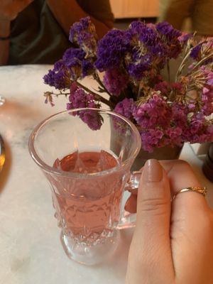 Teeeeaaaa at Kukina Caferia in Fethiye