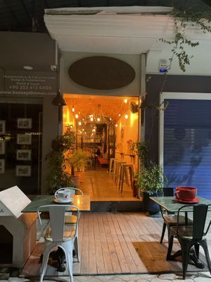 Inner hall  at Kukina Caferia in Fethiye