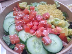 Vegan sashimi bowl at Frittenwerk - Hauptstraße  in Heidelberg