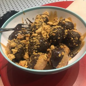 Power loukoumades  at Keenkies in Athens