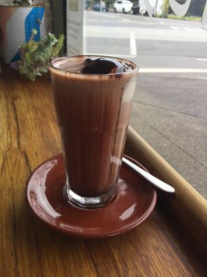 Iced chocolate  at Munsterhaus in Fitzroy