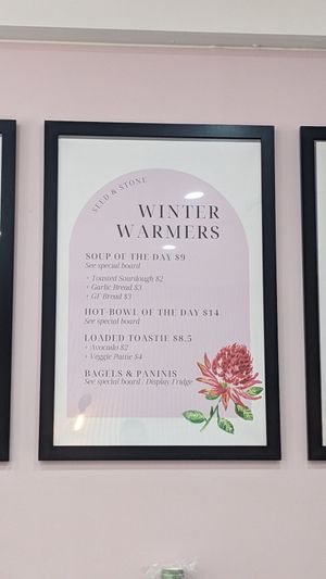 Winter specials! at SEED & STONE in Adelaide