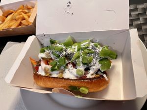 Hotdog  at Tipsy in Aarhus