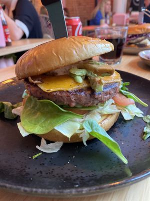 Avocado burger   at Tipsy in Aarhus