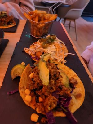 Tako me home Taco And a "shrimp" taco. at Tipsy in Aarhus