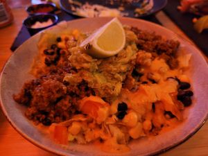 Taco bowl at Tipsy in Aarhus