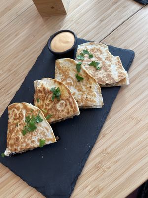 Vegan quesadillas   at Tipsy in Aarhus