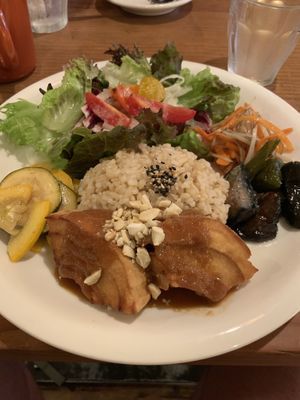 Main dish at Modernark in Kobe