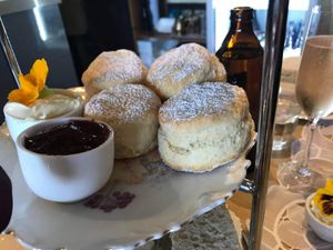 Scones at Mr Burch in Mckinnon