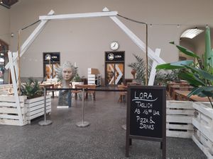 Seating at LORA  in Basel