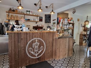 Counter at Hafen Kaffee in Husum