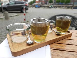 Tea  at Hafen Kaffee in Husum