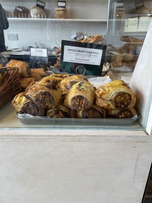   at Two Magpies Bakery in Blakeney