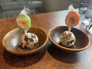 Het kinderoreo-ijsje.  at Sjefs in Nieuwpoort