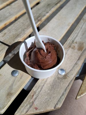 Dunkle Schokolade at Caramello Eisdiele in Berlin