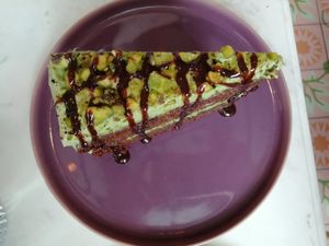 Cake at Linnaean in South West London