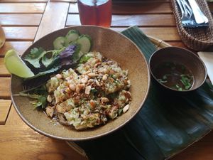 Super lecker VN6 😍😍 mit Tofu.. Der war so lecker paniert at Pho 45 in Erfurt