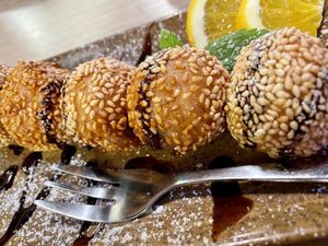 dessert at Pho 45 in Erfurt