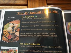 Good portion at Pho 45 in Erfurt