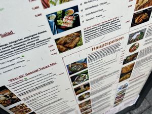 menu  at Pho 45 in Erfurt