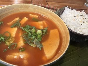 soup vegan  at Pho 45 in Erfurt