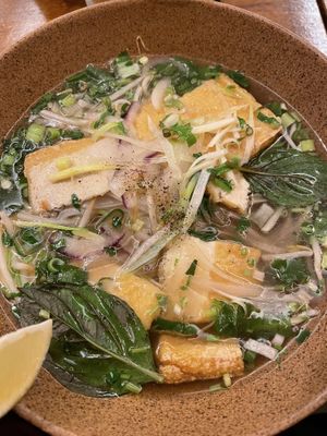 Pho Hanoi with Tofu  at Pho 45 in Erfurt