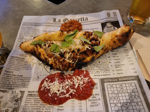 Vegan Meatball Sandwich at Pizzeria Magaddino in Fort Lauderdale
