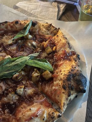 BBQ chicken at Pizzeria Magaddino in Fort Lauderdale