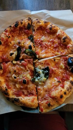 Francesca at Pizzeria Magaddino in Fort Lauderdale