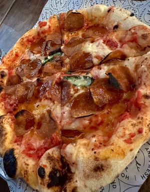 Vegan Humble Bumble  at Pizzeria Magaddino in Fort Lauderdale