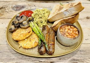 Full breakfast   at Figaro in Wingerworth