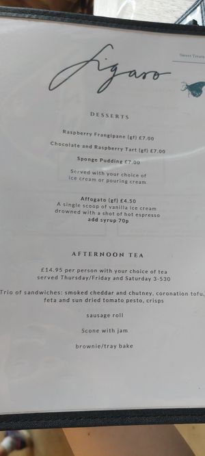  at Figaro in Wingerworth