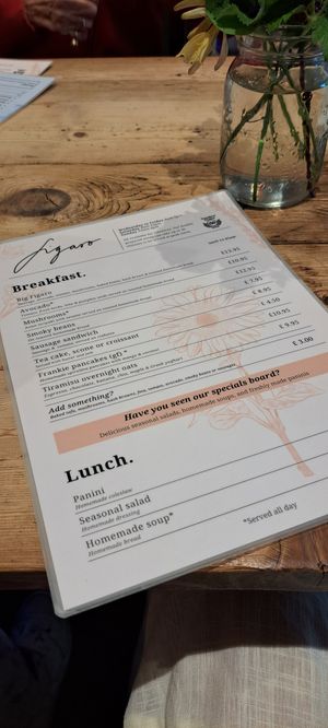  at Figaro in Wingerworth