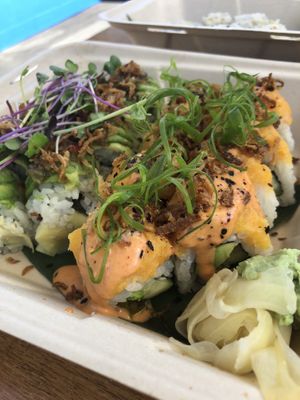 Meadow and oasis rolls at Mitate in Portland