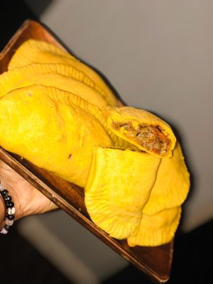 Jamaican Patties!  at ChubbyVegan in Houston