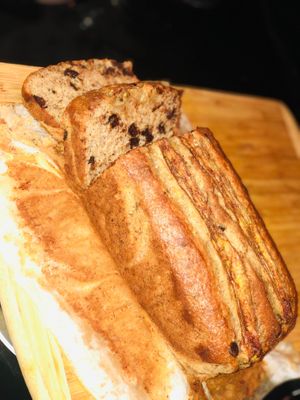 Chocolaty Chip Banana Bread  at ChubbyVegan in Houston