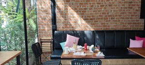 Interior-seating at I'm Your Vegan in Chiang Mai