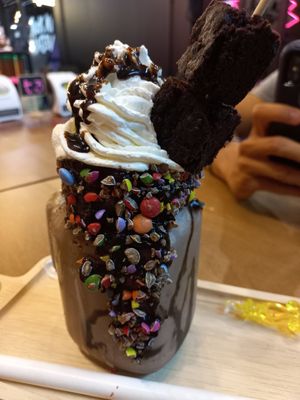 Chocolate craze milkshake #Veganuary at I'm Your Vegan in Chiang Mai