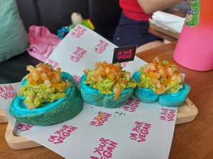 Avo garlic toast at I'm Your Vegan in Chiang Mai