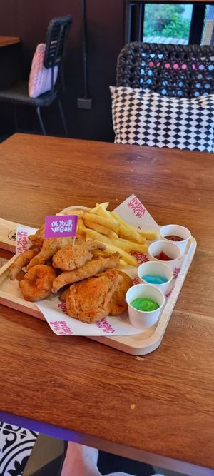 Vegan KFC at I'm Your Vegan in Chiang Mai