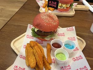 Classic 🍔   at I'm Your Vegan in Chiang Mai