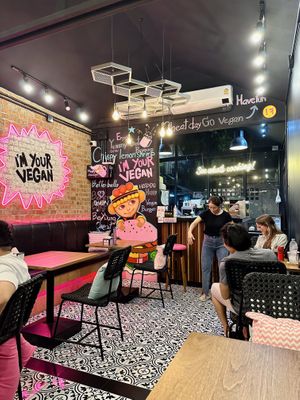 Restaurant interior   at I'm Your Vegan in Chiang Mai