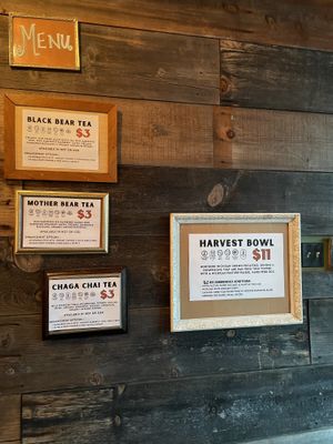 Menu #3  at Nourish in Cheboygan