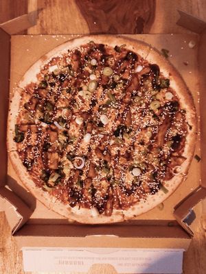 Veganyaki at Domino's Pizza in Offenburg