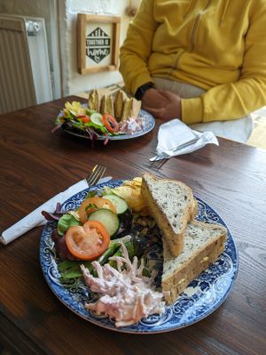  at The Old Barn Coffee Shop in Auchtermuchty