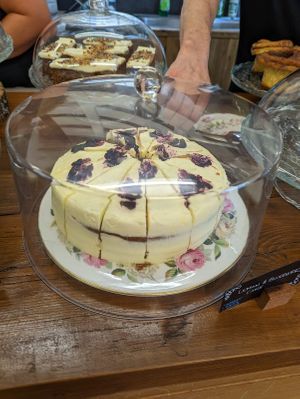  at The Old Barn Coffee Shop in Auchtermuchty