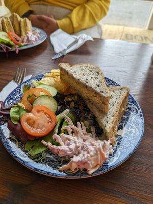  at The Old Barn Coffee Shop in Auchtermuchty