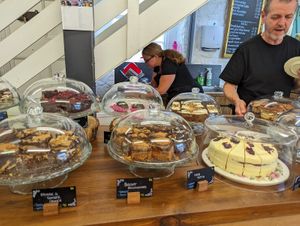  at The Old Barn Coffee Shop in Auchtermuchty